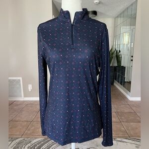 Callaway Women’s Long Sleeve 3/4 Zipper Golf Shirt